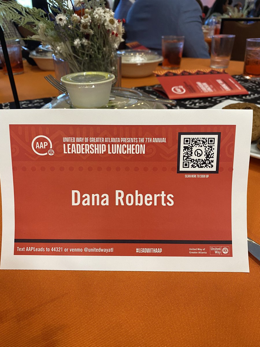 NyereBrown_AD's tweet photo. KIPP Metro Atlanta Schools was in attendance today at the United Way of Greater Atlanta AAP 7th Annual Leadership Luncheon. Great time with team mates for a great cause! #UNITEDWAYATL #LEADWITHAAP https://t.co/1CdzRqYLRI