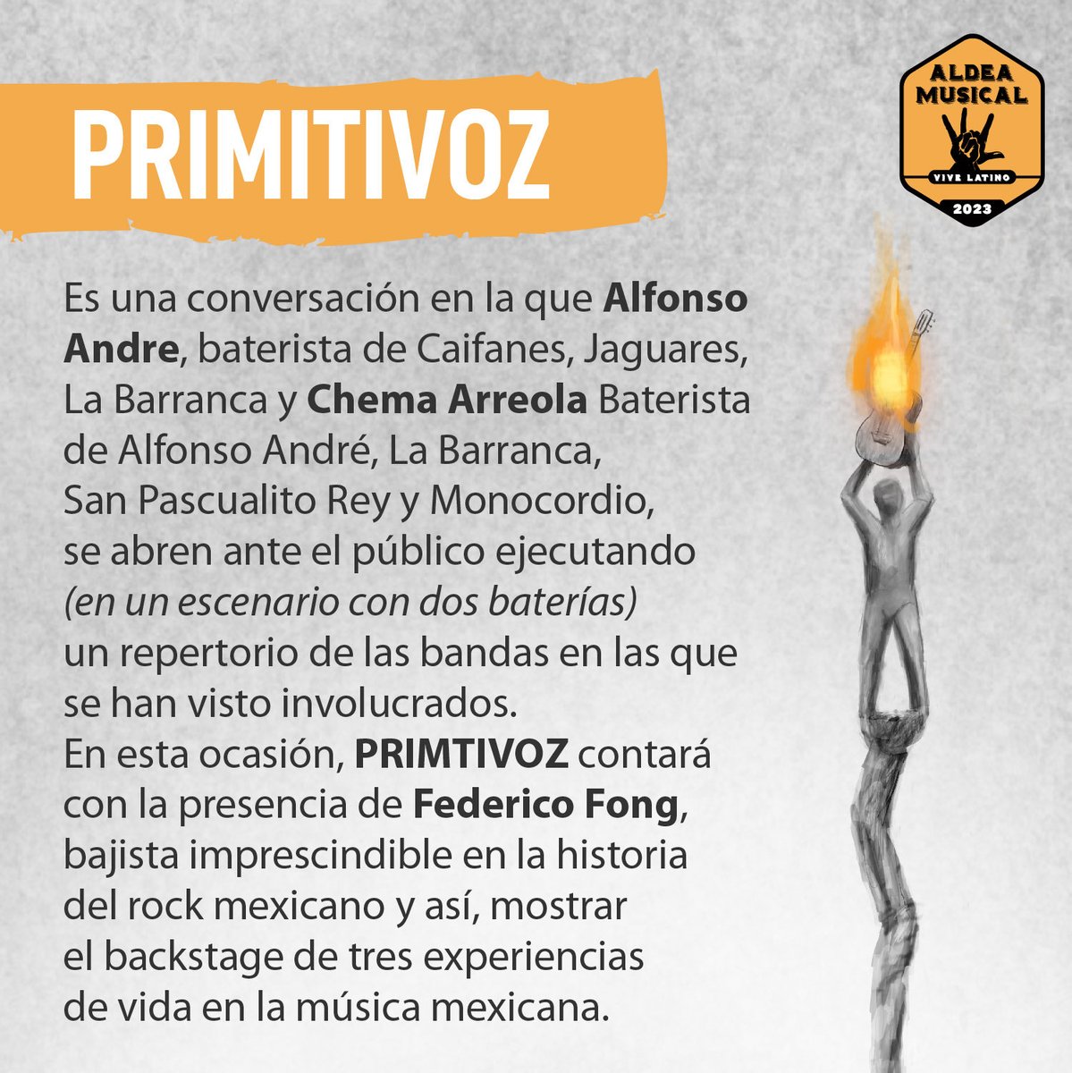DeGira_MX's tweet photo. 3 Grandes personalidades de la industria musical llegan a contar sus experiencias de vida en la música mexicana #aldeamusical2023 #AldeaMusicalVL #VL23 #vivelatino2023 https://t.co/oTgTEoVFiC