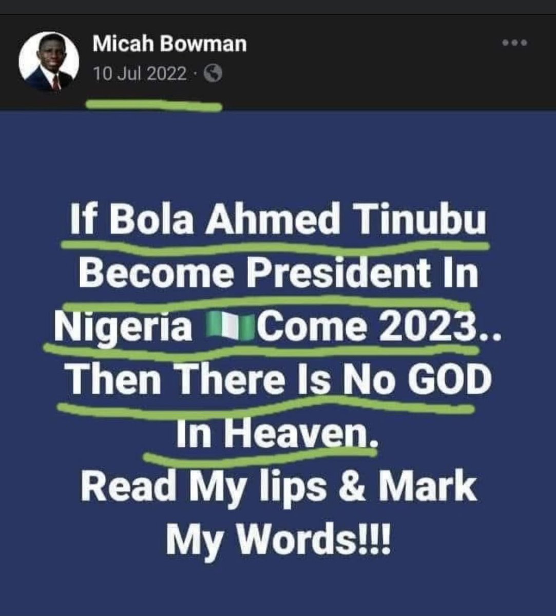 Funshoanimashau's tweet photo. Some pastors would@not@make heaven #bat #election2023 #inec #obidient https://t.co/vbUg1PDjua