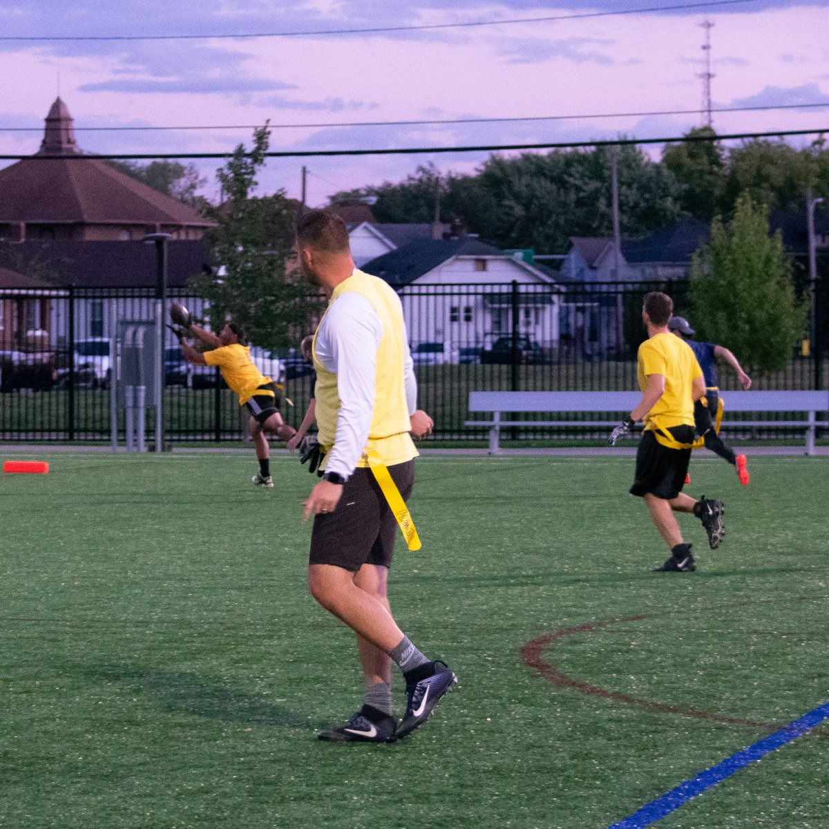 GCSocialSports's tweet photo. Join our adult social coed flag football league and play with friends of all genders! The league starts on April 25th and is designed for adults ages 21-45 who want to stay active and have fun. #flagfootball #inclusive #activelifestyle https://t.co/FKhFFo8lHw
