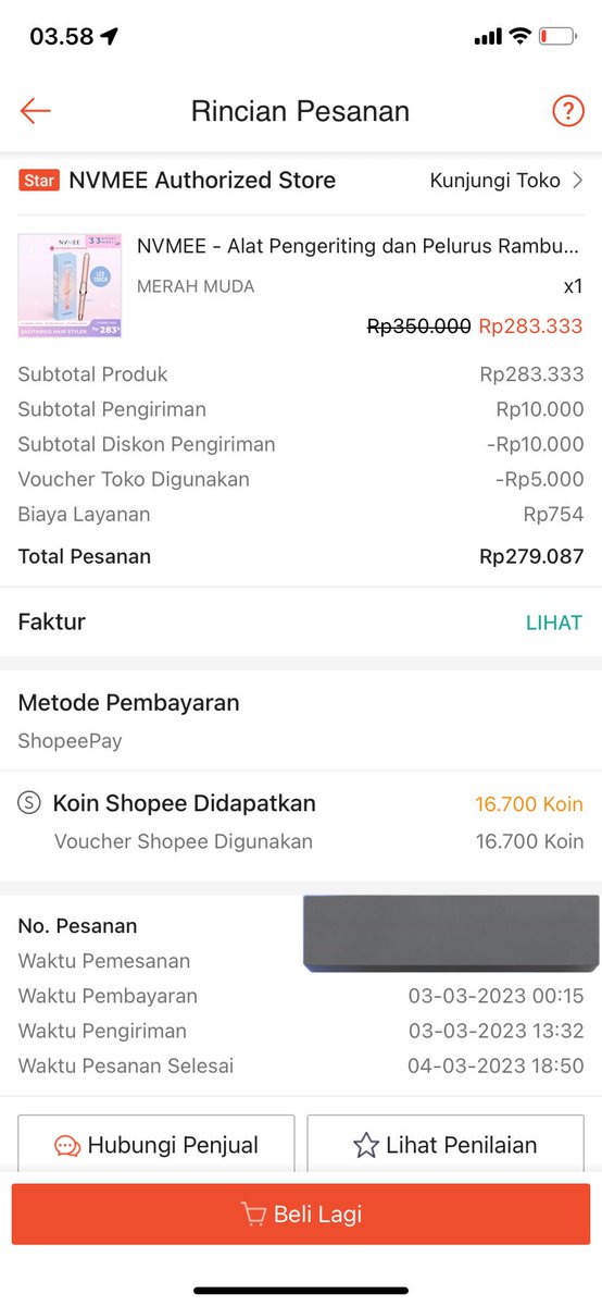 algedonicc's tweet image. WTS. Ada yang mau beli? Aku jual 200 aja baru banget beli kemarin dan baru dicoba sekali cm testing karena udah dibeliin yg Beuphoria :( #nvmee #sagitarius #wts