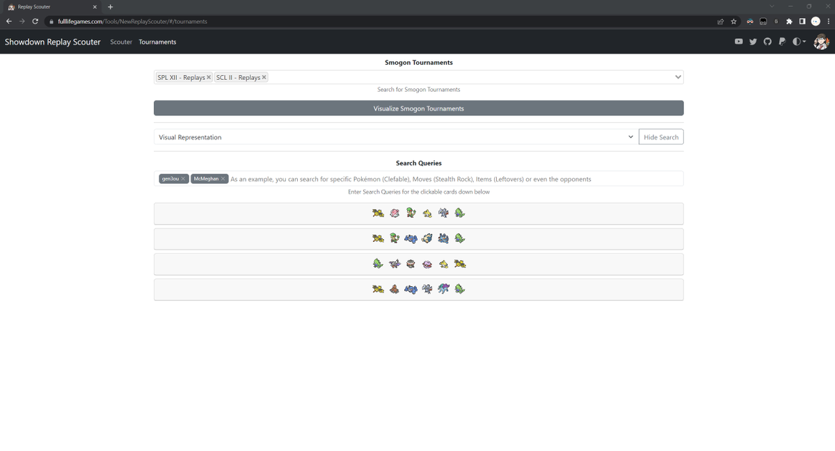 If you want to try out the new version of the Replay Scouter, you can do it here: fulllifegames.com/Tools/NewRepla…

Worked a lot on this and still plan to put some new features into it!