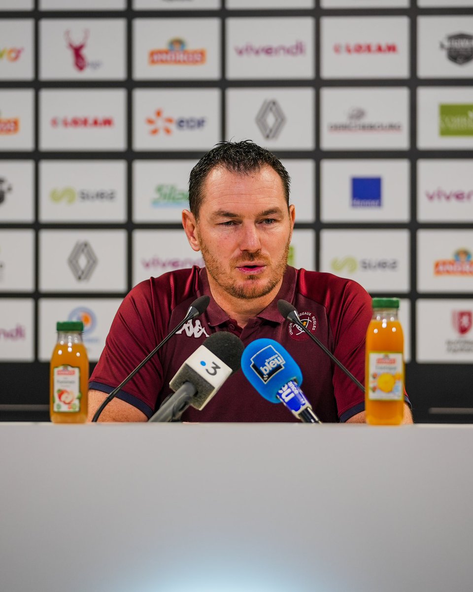 UBBrugby's tweet image. 🎙️ Frédéric CHARRIER : 

“En 1e période, on réussit à être réaliste, même si on regrette l’essai de Brive. En seconde mi-temps on est sous pression mais on arrive à garder la tête froide”.

#iloveubb #CABUBB #top14