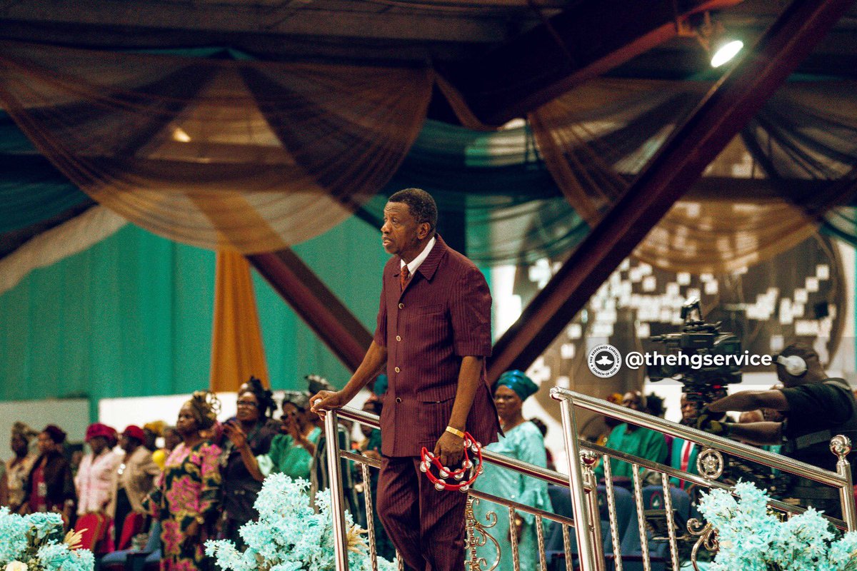 TheHGService's tweet image. Now ministering is our father-in-the-Lord @PastorEAAdeboye 

Day 3
Special Holy Ghost Service 2023
#GodOfBreakthroughs