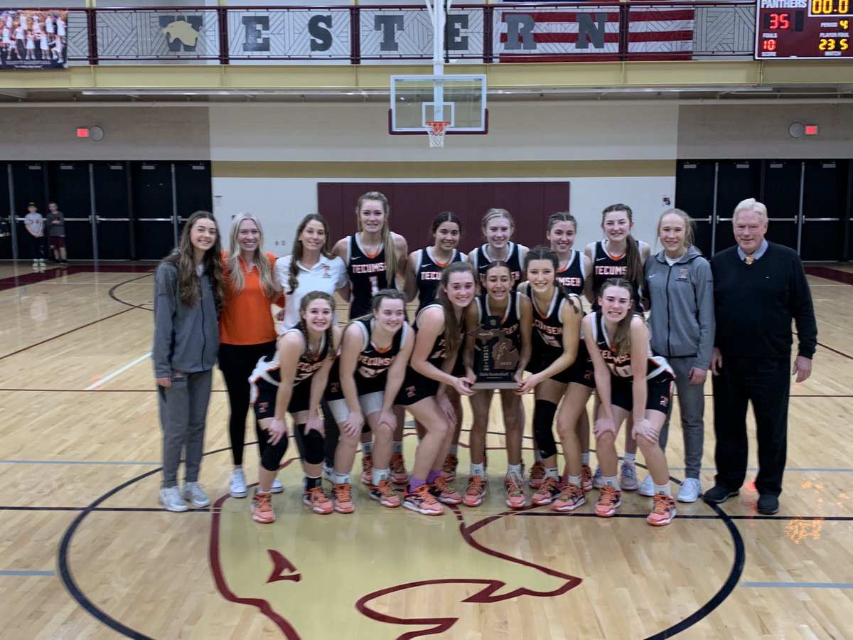 Great win today by our girls basketball team! True team win!! District Champions. First time since 2014.
Great job team.
Roll Tribe!!!