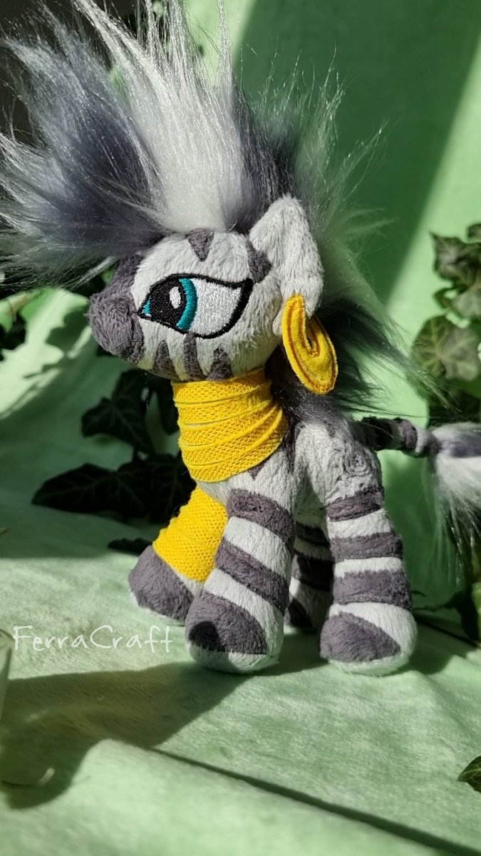 Little Zecora plush 
#zecora #MLP #mlpg4 #mlpfim #mlpfanart #mylittlepony #ponyforsale #mlpplush