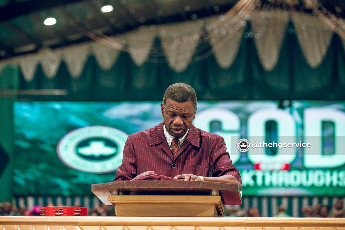 TheHGService's tweet image. Tonight, you will celebrate:

1. Your own breakthroughs
2. The breakthroughs of Jesus
3. The fact that the Holy Spirit is going to seal your breakthroughs.

- Pastor Adeboye 

Day 3
Special Holy Ghost Service 2023
#GodOfBreakthroughs