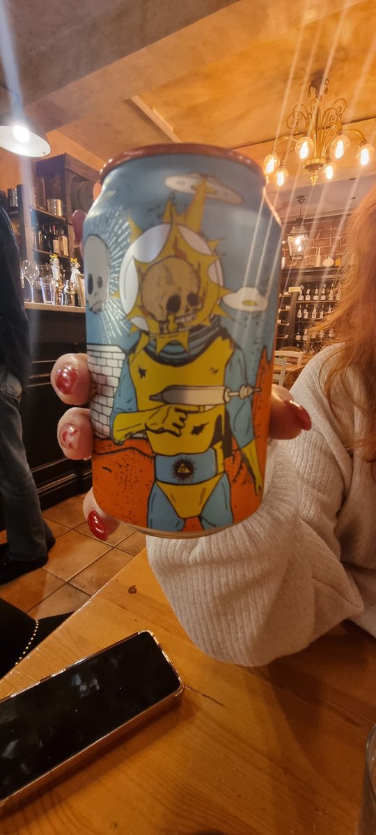 mfwArt's tweet photo. Just discovered @BeavertownBeer Beer in Bologna. I feel like some of this artwork style /content might make into my next nft.
Love the artwork!
#hbarbarians #hederanft #hbarnft #hedera #hbar #nft #alienbeer https://t.co/T2Hy5SXkdj