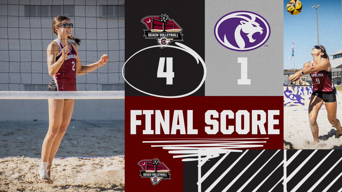 Sweeps across all five courts has us in and out with win number two of the day! Bit of a break now, then back tonight at 8 ET against No. 5 LSU.