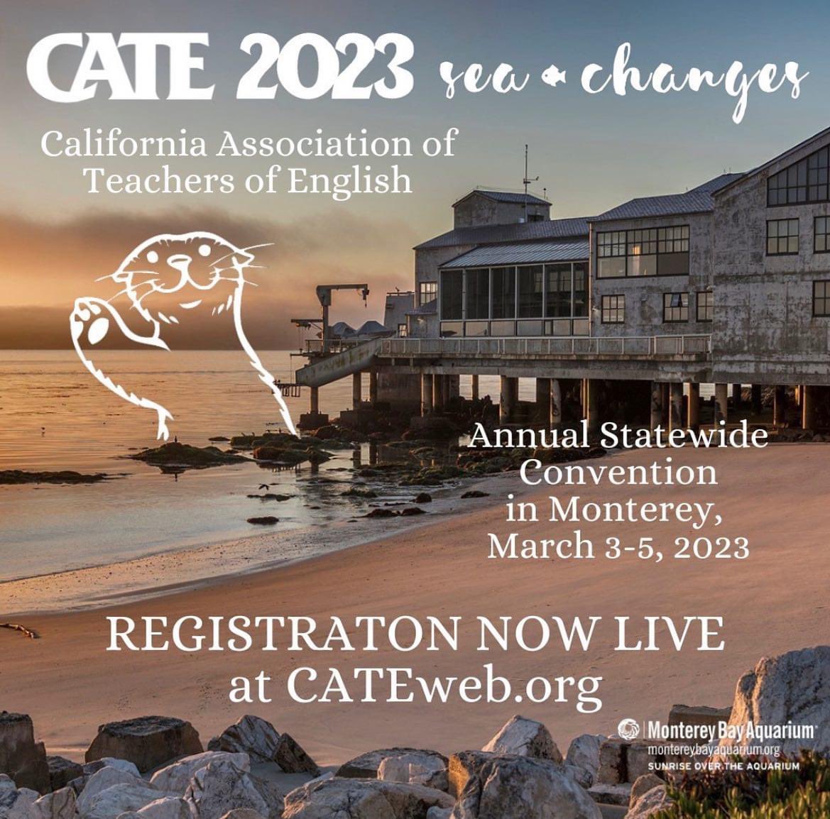 LitTeacherTam's tweet photo. Spent a great weekend @CATE_California with Christy Kenny-Kitchin and @JenJFletcher. We all had so much fun presenting and learning from this amazing community of educators! Proud to represent @BuenaParkHS! #CATE2023 @fjuhsd @Kkjenkins91 @principalberg https://t.co/LmacVx2o1e