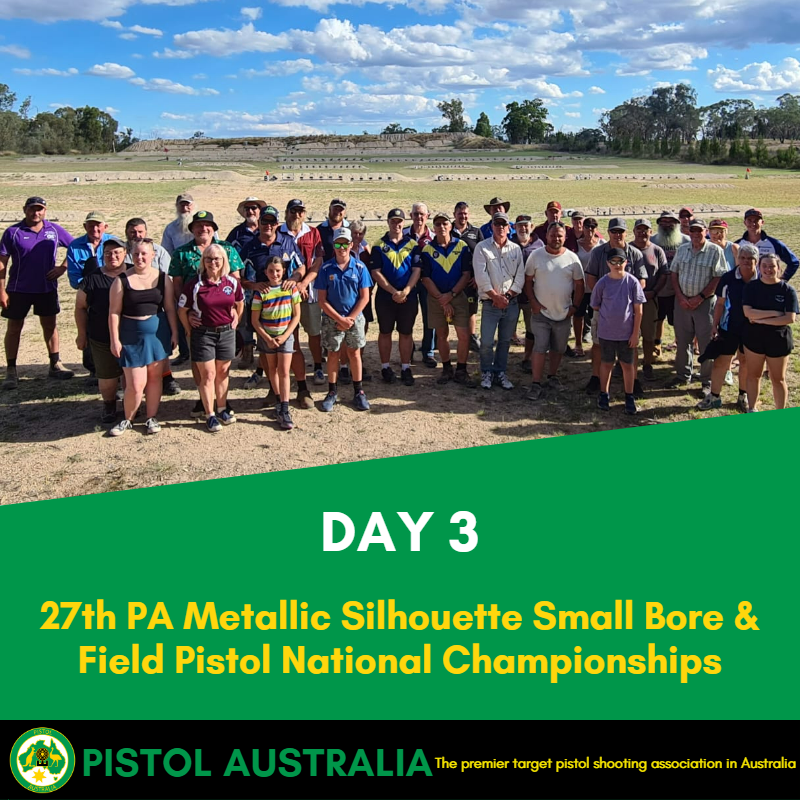 Pistol Australia on Twitter "It is the final day here at the 27th PA