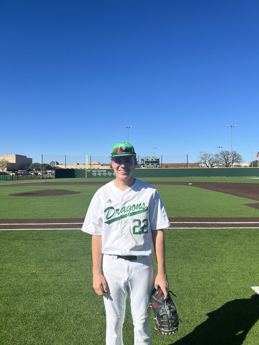 #FiveToolFestival F: <a href="/DragonBaseball/">Carroll Dragon Baseball</a> 4, Deer Creek (OK) 1
PoG: <a href="/yasher_millimet/">Asher Millimet</a> 5 IP, 3K, 3H, 0R
Hitter: <a href="/EricThiel2023/">Eric Thiel</a> 1-2, HR, BB, SB