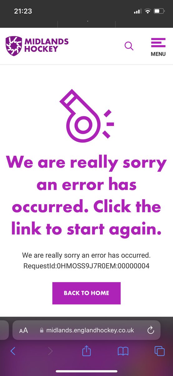 Once again it can’t cope. Bring back MRHA. All is forgiven 💚🖤