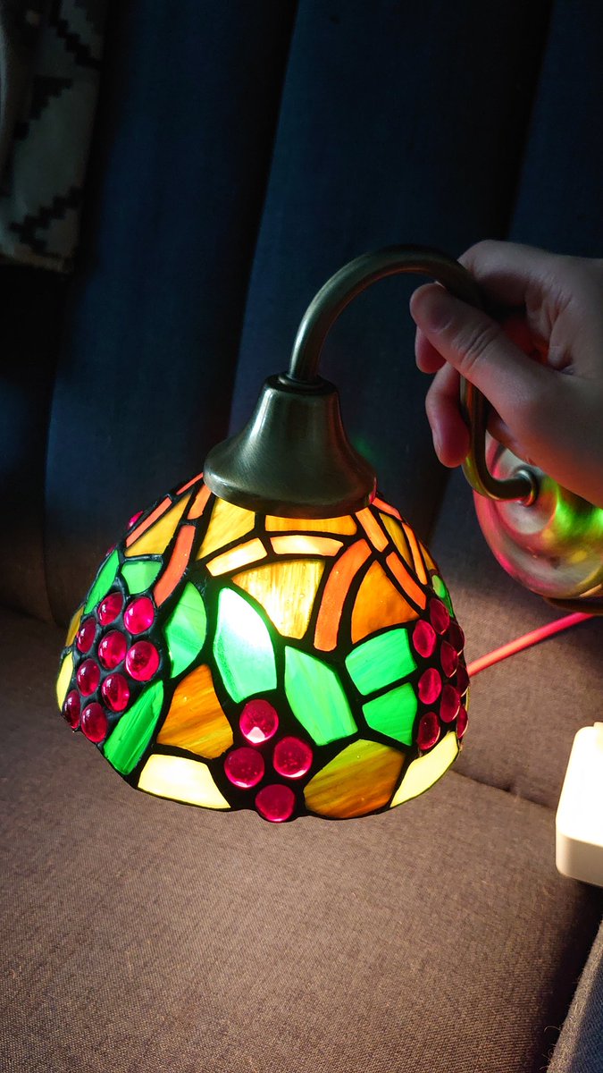 I bought such a cute lil' lamp 🥺