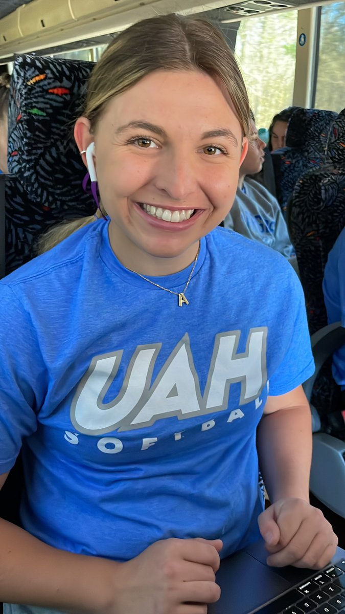 Wheels Up for the quick flight to Montevallo. It’s like the <a href="/UAHuntsville/">University of Alabama in Huntsville (UAH)</a> jet goes right up &amp; comes right back down on this trip! Our first <a href="/GulfSouth/">Gulf South Conference</a>  road trip. GO CHARGERS! 👇🏼that’s our little freshman <a href="/AlexaDouthitt/">Alexa Douthitt</a>