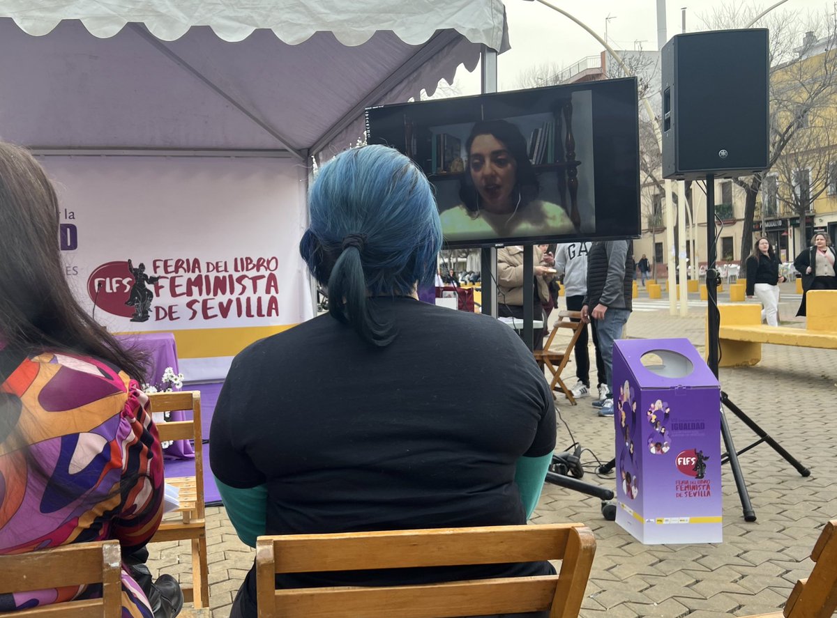 flfs_2023's tweet photo. #FLFS2023 | Charla del género de terror online con @VCervilla 💜 https://t.co/Ro3yPqMdpq
