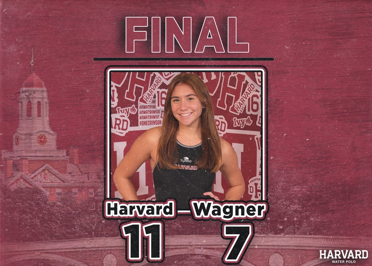 A total team effort helps the Crimson take down No. 14 Wagner🫡
#GoCrimson | #OneCrimson