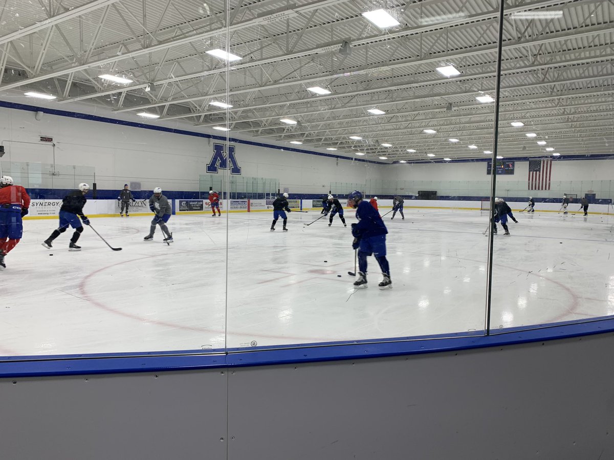 Justin Gaard on Twitter: "Got the Mite ready and popped over to Rink 2