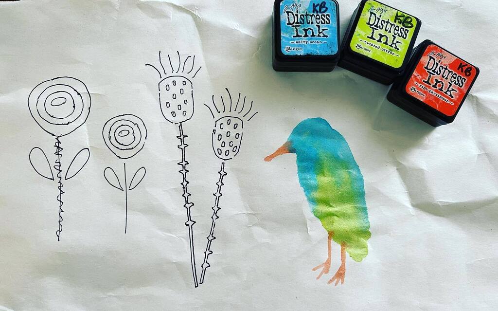 Day 11: Times are tough for so many right now. If all you have time to do is put on a bit of music w/ that morning coffee &amp; doodle or journal or dance &amp; breathe, do it. Take a moment, it helps! #the100dayproject #the100dayproject2023 #artjournal #stencil… instagr.am/p/CpX3bKWOQPR/