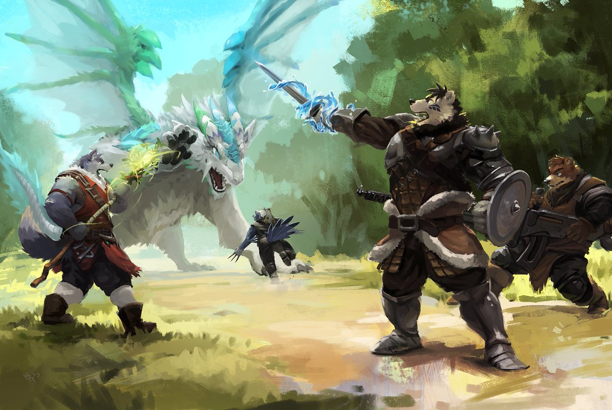 山嵐の蒼翠幻影 - 冬狼竜征討戦
( Commission for <a href="/AnfauglirKZ/">冬狼 @一時休止中</a> <a href="/StreakingBear/">裸奔熊</a> @apa34735116 <a href="/SecretWolf_0512/">Secret Wolf (秘密狼) / SAQ 🔜 UTFG🇹🇼</a> <a href="/trevor830403/">熊掌🐾🔜 Infurnity</a> )