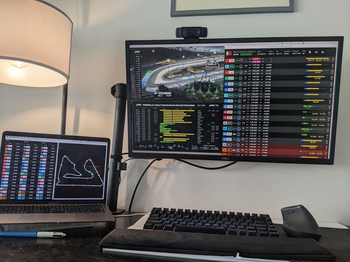 adonis_kanello's tweet photo. Trying out @f1multiviewer this season - awesome work from the developers! Way better view of the Alonso hype train from here 😎 https://t.co/HR4Z0mimZz