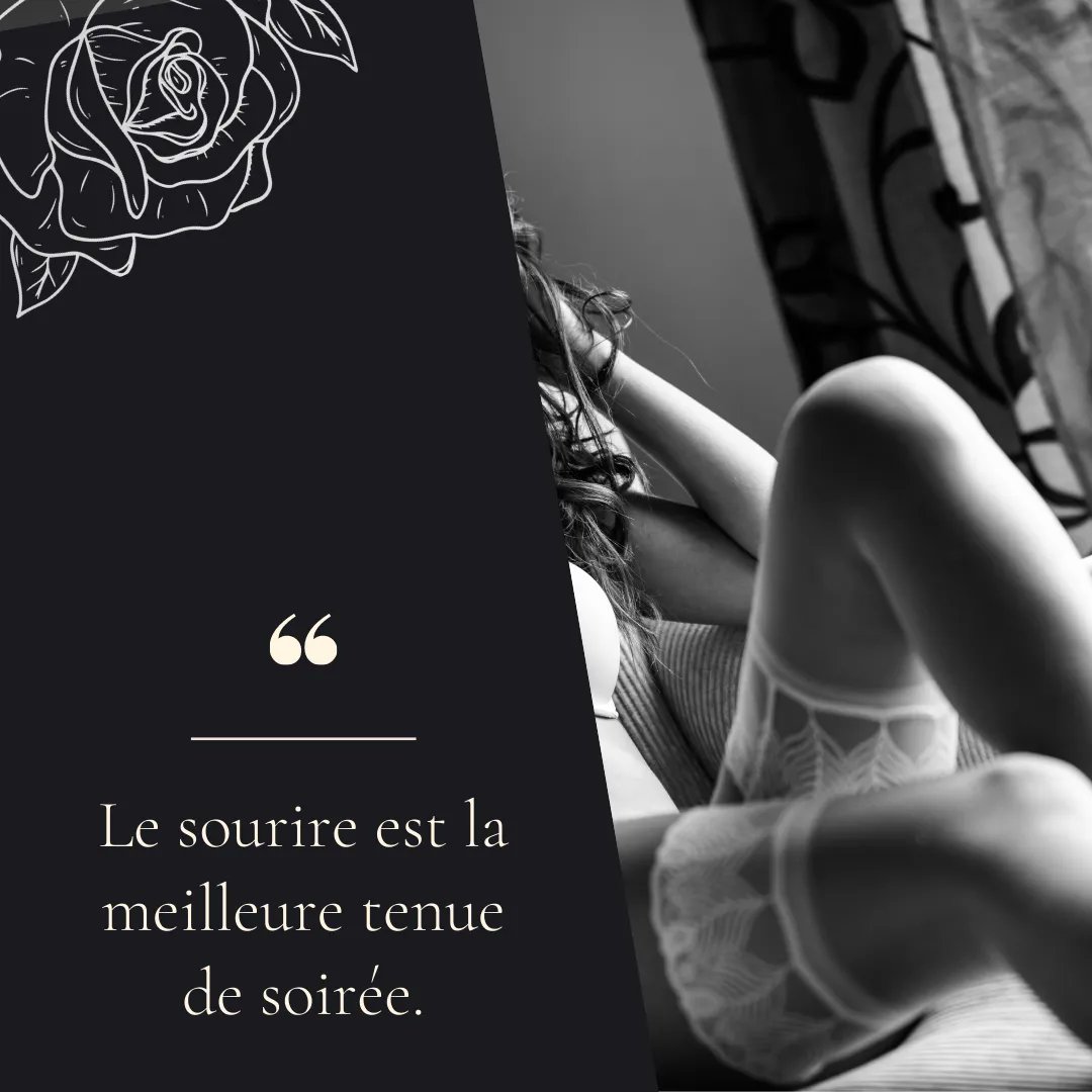 MeetYourFansFR's tweet photo. Le sourire est la meilleure tenue de soirée.
#MeetYourFans #NSFW #CaMeChauffe #Swiss #ambassadrice @MeetYourFans https://t.co/TUCcdWj6Og