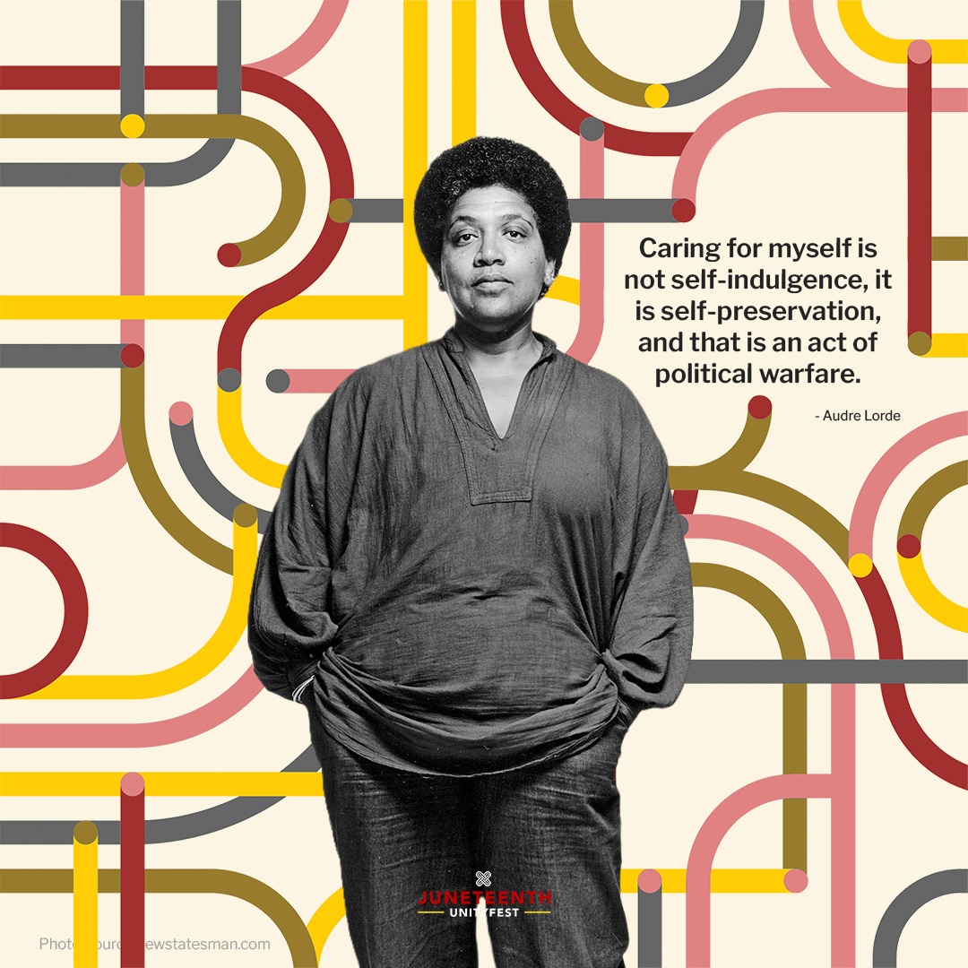 JuneteenthUnity's tweet image. 𝗦𝗲𝗹𝗳-𝗰𝗮𝗿𝗲 𝗶𝗻 𝗲𝘃𝗲𝗿𝘆 𝘄𝗮𝘆 𝘆𝗼𝘂 𝗰𝗮𝗻!