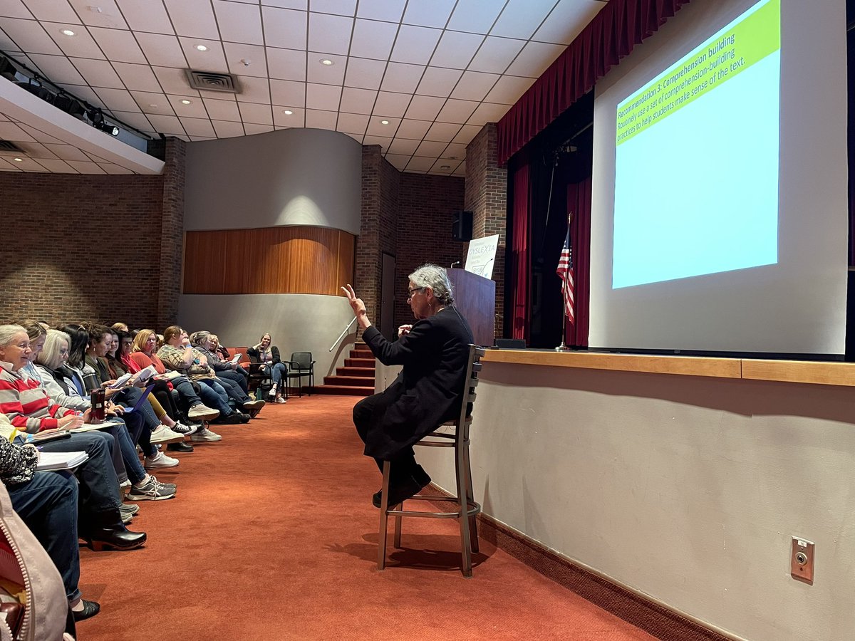 Anita Archer “Accuracy BEFORE fluency”, in partner reading give student’s choice “me or we”, if student chooses “we” it’s choral reading. #ohdyslexiasummit23