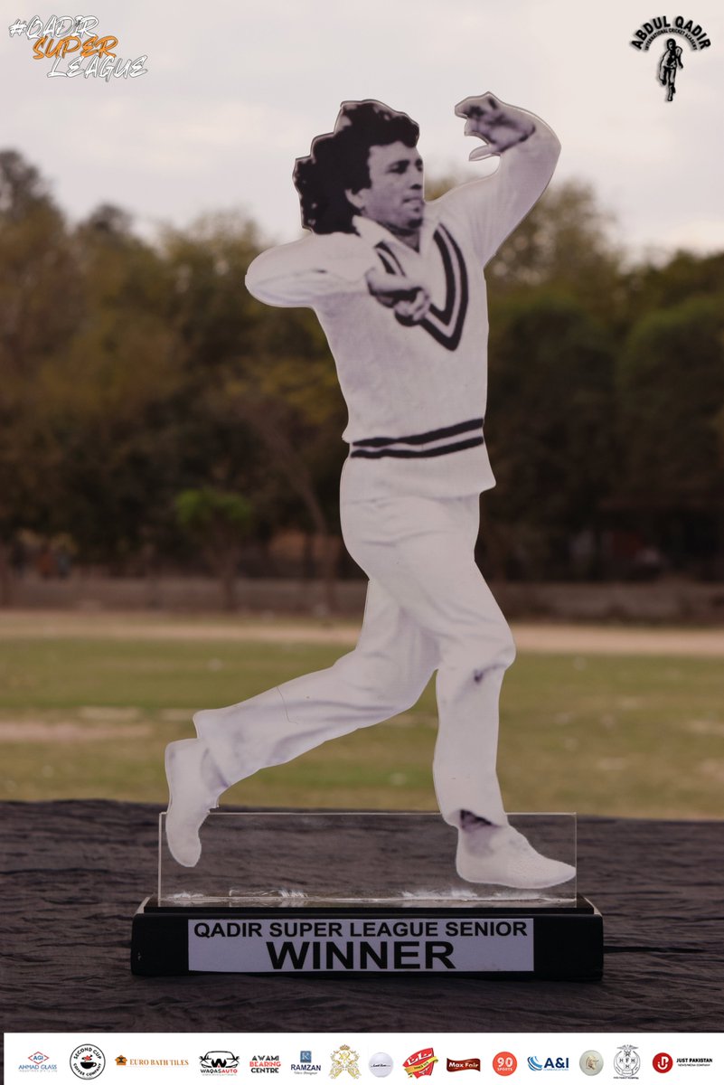 officialaqica's tweet photo. A trophy's worth is measured by the amount of work required to obtain it.
Good Luck Teams 
.
.
.
#Aqica #QSL #cricket #sports #TrophyChallenge #AbdulQadir https://t.co/rDLa6pzrOv