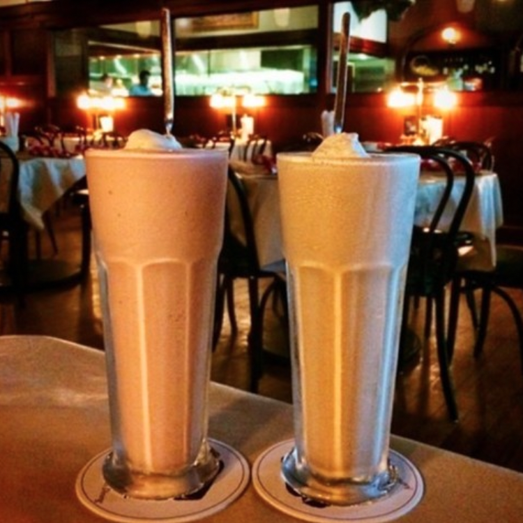 It’s not a party until someone orders a Boozy Shake. Try the Slide that combines premium vanilla ice cream with Absolute Vodka, rich Baileys and Kahlúa, all blended together with chocolate syrup. #OnlyAtTeds