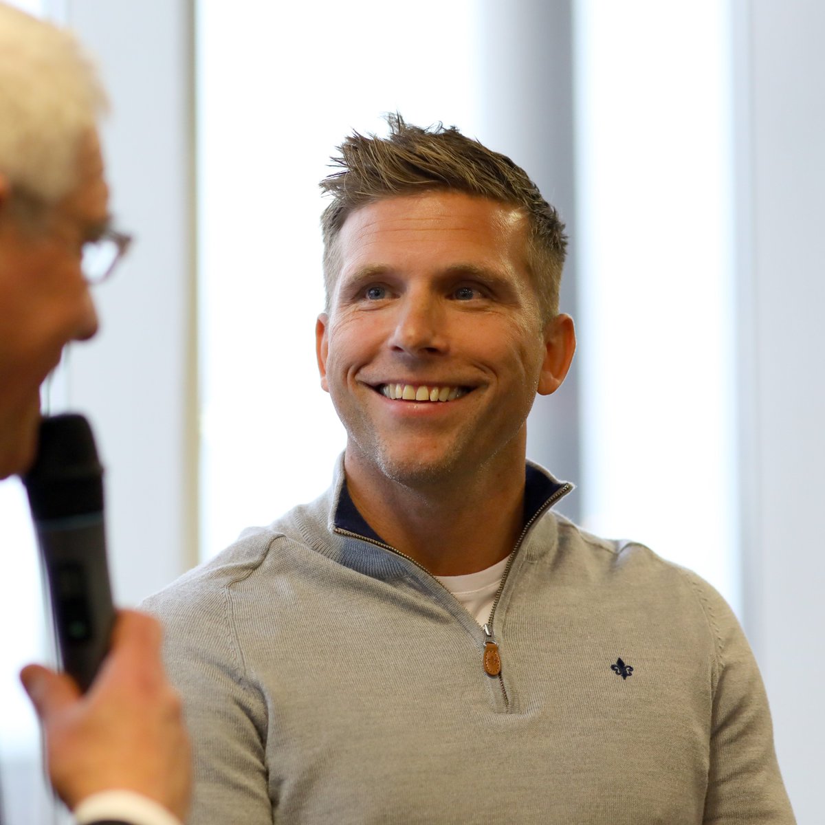 SouthamptonFC's tweet photo. A familiar face at St Mary's today 😍 

Good to see you, Anders! 🇸🇪😇 https://t.co/eeAxSUknKI