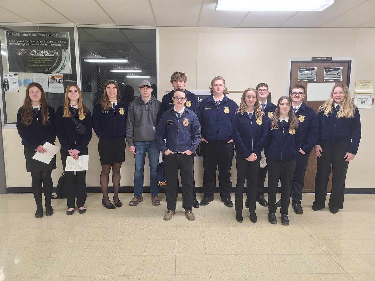 PanoramaFFA's tweet photo. Competing at District Contest in Manning this morning. #phsffa https://t.co/2uuHtHtuLT