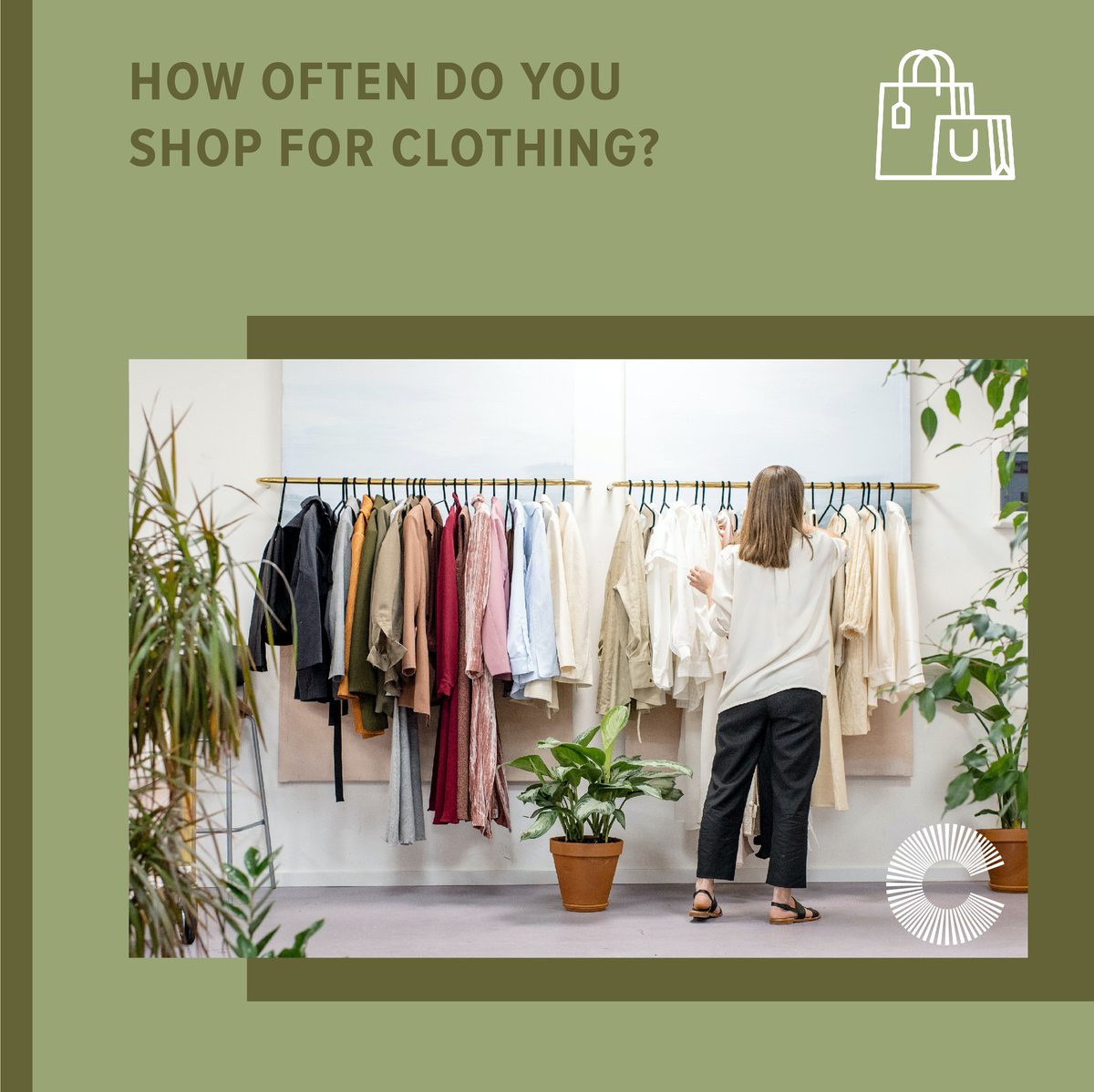 CollabResearch_'s tweet photo. How often do you go shopping?๐๏ธ What are your favorite stores to shop at? Tell us in the comments below! Earn $175 in our study! https://t.co/voSGpeMnKg #shopping #CollabResearch https://t.co/sz8JXXRk1v