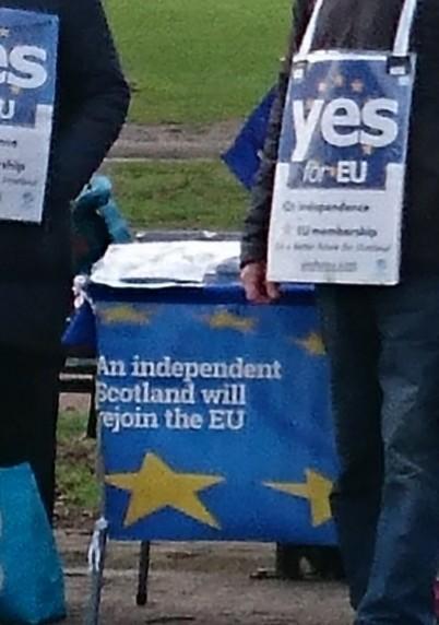 YesforEU's tweet photo. Interest in #EU membership for Scotland grows ever stronger!
There is anger at unfair treatment of Scotland compared to N.I. - but we don’t want a ‘special deal’ – we want #FullPowers to join international partnerships especially the EU.
We want #independence.
#BelieveInScotland https://t.co/B6JnEM4Hxq