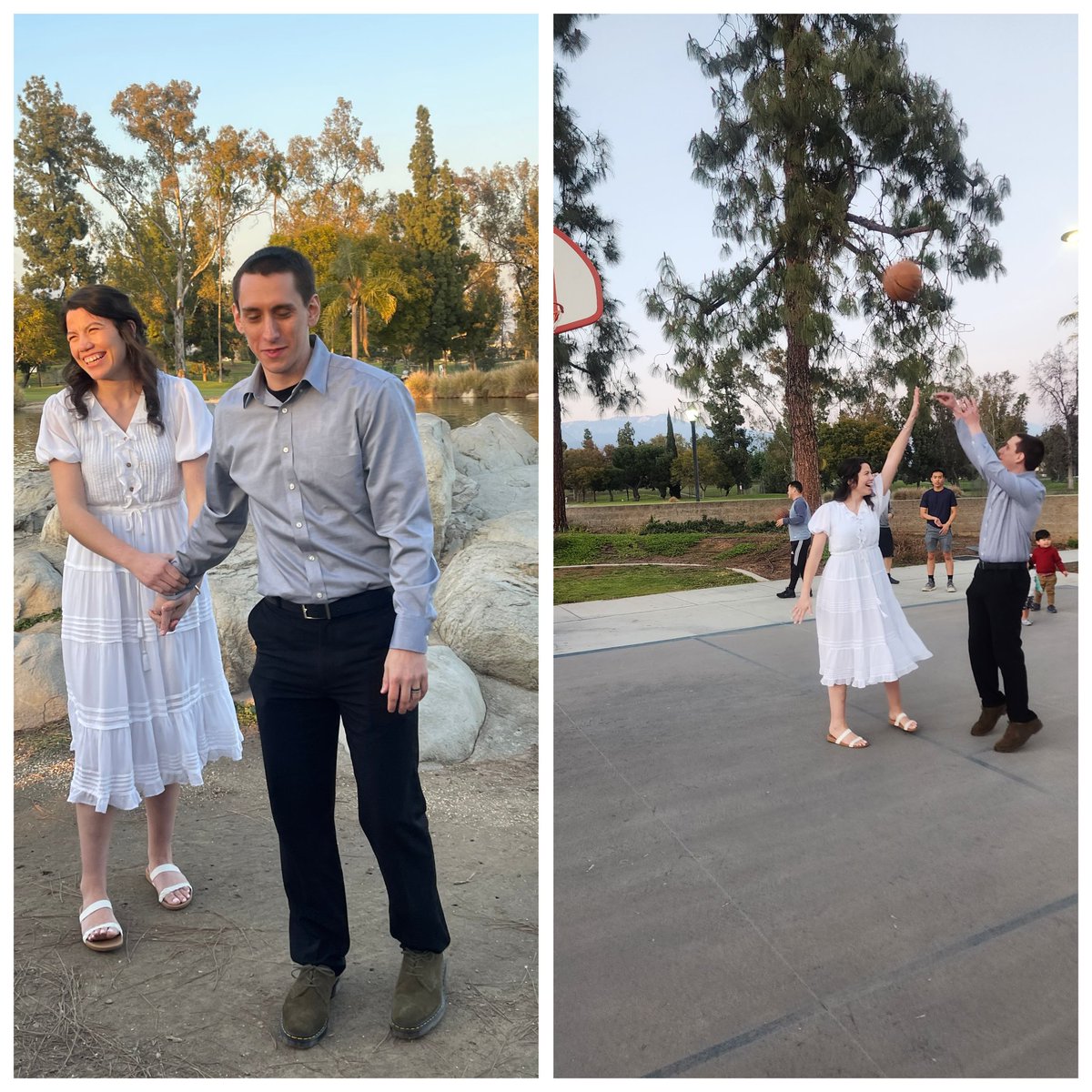 Marriage is a bond that much like a team can be joyous and full of magic when it is built on love and self sacrifice. No one loves better or sacrificed more than these two.  Congrats to Neyko and Taylor Dominguez on their wedding and welcome to our very basketball crazy family.