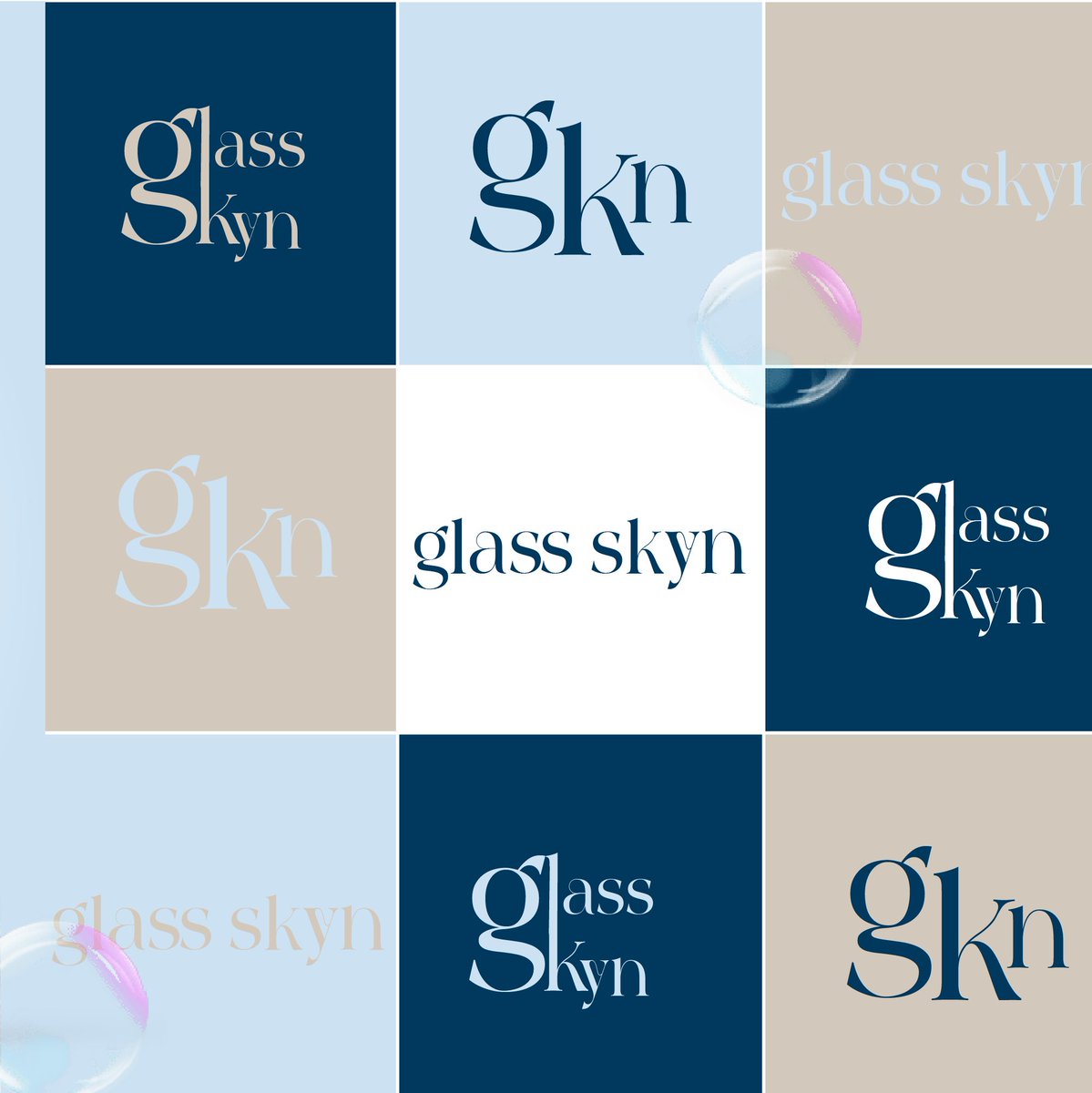 Brand Reveal - Glass Skyn✨

This brief was to create branding for a skincare line which included a main logo, secondary logo, & submark logo.

#blackgirlbriefs #blackgirlbranding #skincareline #branddesigner #creativedesign #brandingdesigner #logosuite #logodesign