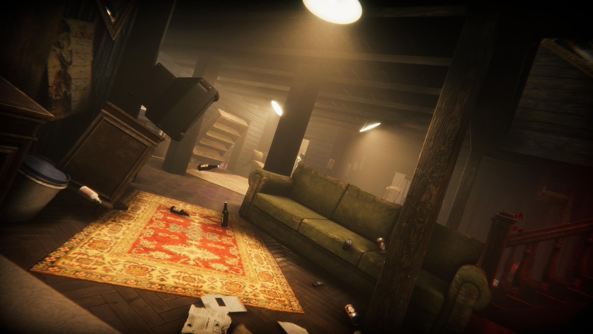FlatSurfaceStd's tweet photo. Get ready to face your fears! We're excited to announce that we've started development of our game “Nevermind This”. Step into a world of fear, chaos and even fun. Don't let them mess with your mind. Follow us for behind-the-scenes updates and sneak peeks at what's to come! https://t.co/h4OK0Nqdsp
