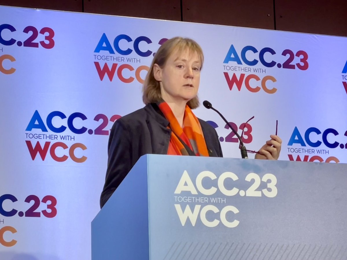 On the STOP-CA trial, Dr. <a href="/mariellesc1/">Marielle Scherrer-Crosbie</a> says, “There is a clear protective effect of atorvastatin in terms of cardiac dysfunction in patients with lymphoma treated with anthracyclines.” #ACC23/#WCCardio
