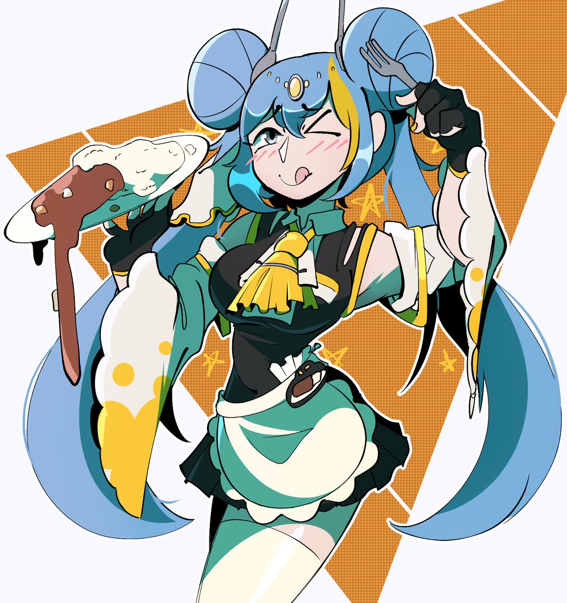 BlueNightingal3's tweet photo. ADHD Miku (Soudatta)😋 https://t.co/4ZuZL3DbwT