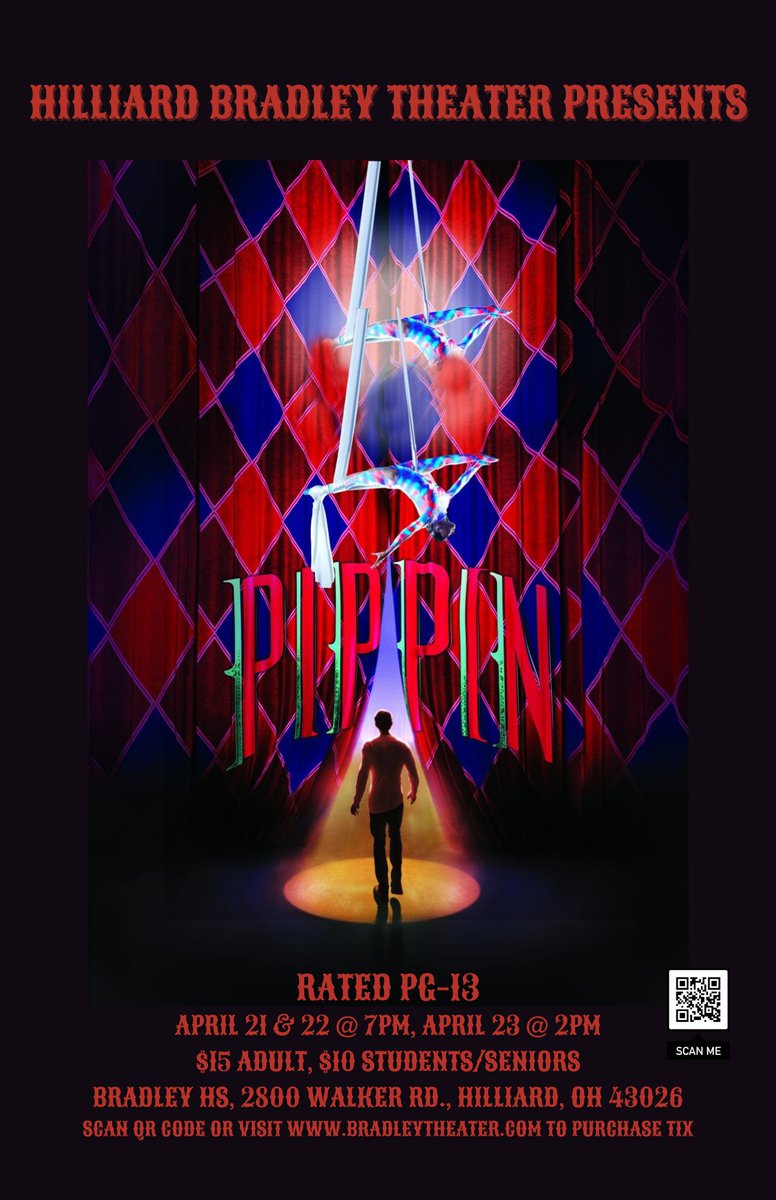 SAVE THE DATE! PIPPIN - BRADLEY THEATER’S SPRING MUSICAL! April 21, 22, 23!  - mailchi.mp/d1fc18b2a723/s…