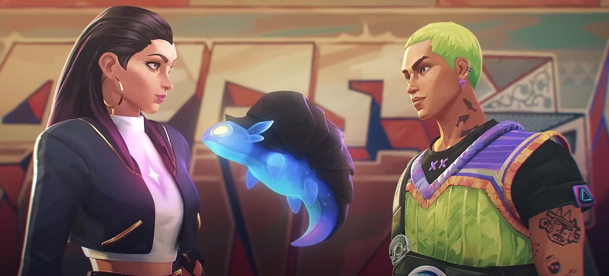 reyna and gekko?!?
my pansexual dream is coming true