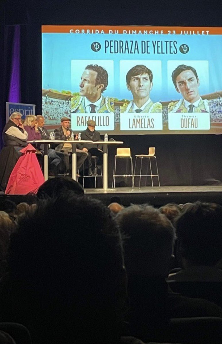 📍Mont De Marsan 🗓️ 23/07/23 
🐂 <a href="/pedrazadyeltes/">Pedraza de Yeltes</a> 🐂

🗡 <a href="/RRRafaelillo/">Rafaelillo</a> 
🗡<a href="/AlbertoLamelas/">𝑨𝒍𝒃𝒆𝒓𝒕𝒐 𝑳𝒂𝒎𝒆𝒍𝒂𝒔</a> 
🗡<a href="/ThomasDufau/">THOMAS DUFAU OFFICIEL</a> 

🇫🇷Rendez-vous lors de La Féria de Madeleine 

🇪🇸Nos vemos en La Feria de La Madalena 
-
-
-
📸 Arènes du Plumaçon - <a href="/y_taurin/">Sol Y Sombra - Site Taurin</a>