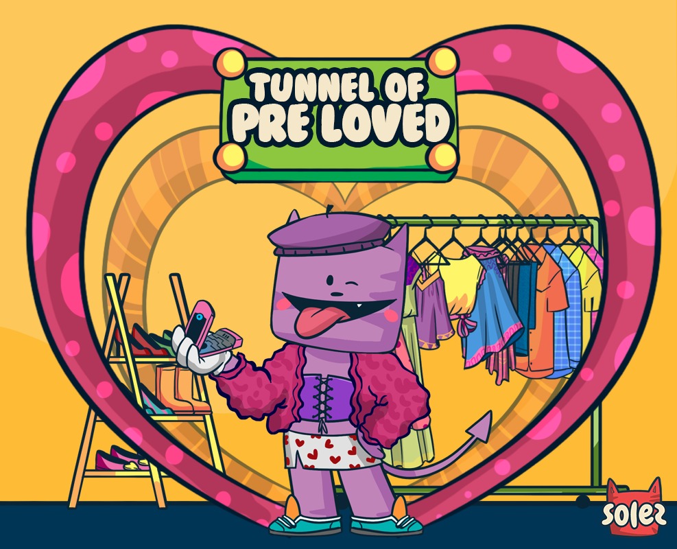 There is immense power in the community and we can't thank you enough for your continuous support

Let’s create the world we want with the clothes we already have  ♻️👚

Any interaction with this tweet might get you a WL!

#SolezTheNft #NFT