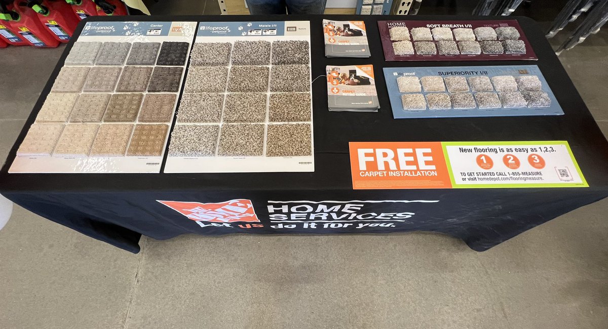 Carpet Weekend Event at Store 3503. Only need two more measures to hit our weekly goal…Mike T. is driving it! #PMDWinsWithServices <a href="/MattCramer179/">m</a> <a href="/SarahMonaco091/">Sarah Monaco</a> <a href="/PatrickHD3503/">Patrick Callahan</a> <a href="/THDLucasV/">Lucas Valdez</a>