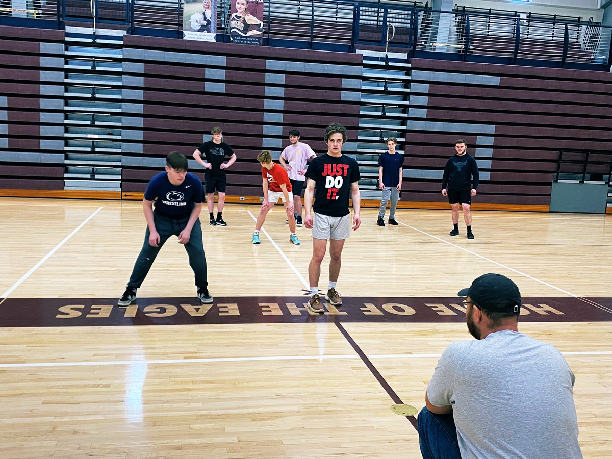 PlanetPieri's tweet photo. DWC Saturday morning grind…Offensive Install day, let’s get it! #dwcfootball #hardworkpaysoff https://t.co/88WXv9eomY