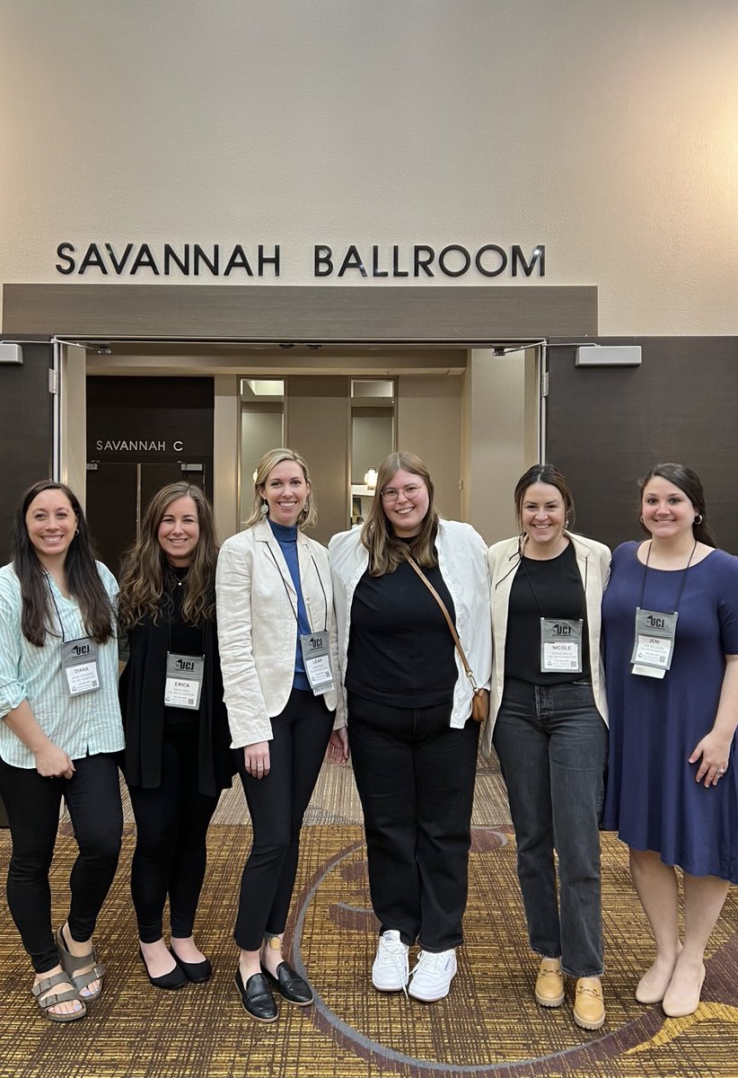 erica_riba's tweet image. Grateful to be with JED Higher Ed team at the American College Counseling Association conference in Savannah, GA! #ACCA #ACCA2023