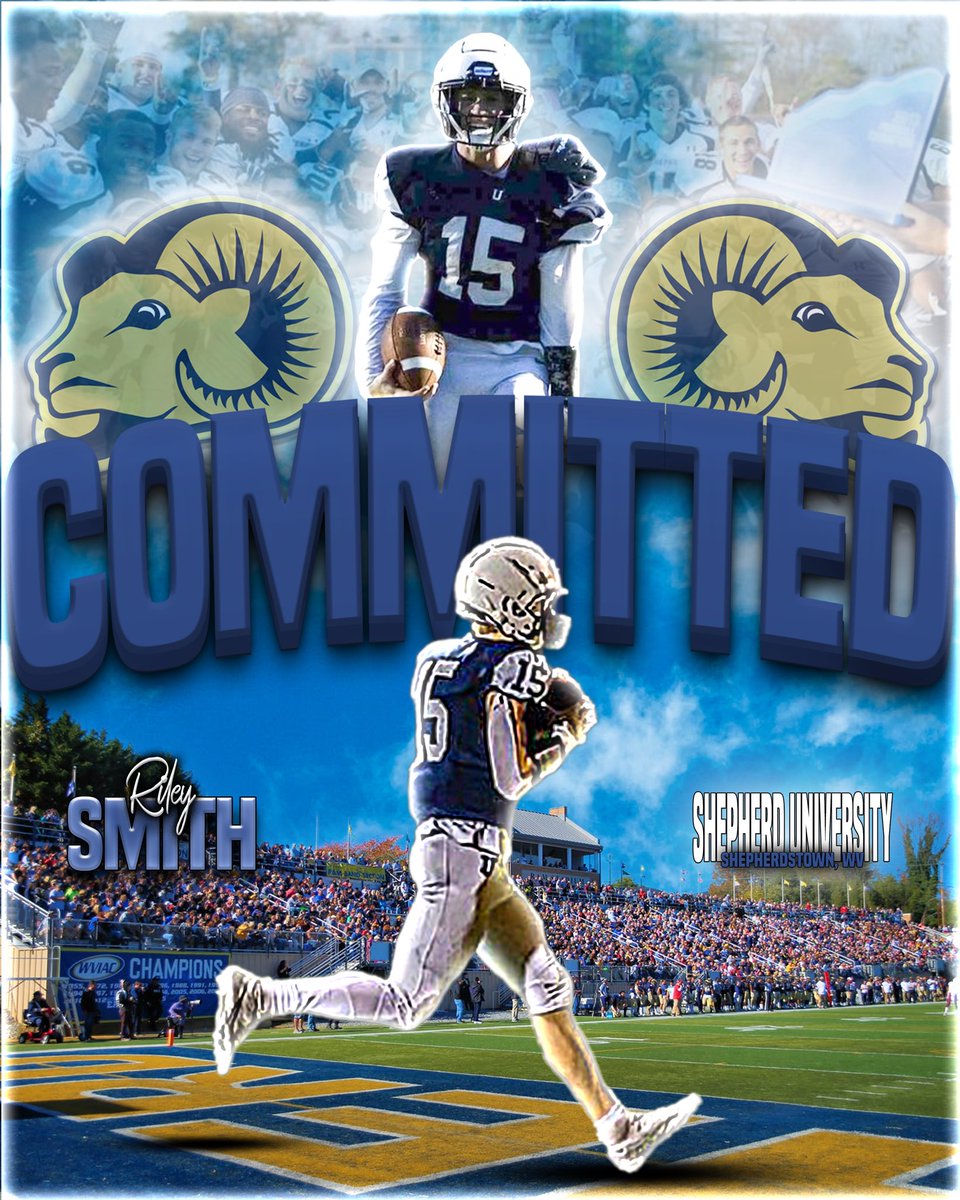 Excited to continue my academic and athletic career at the University of Shepherd! Thank you to everyone that supported me and helped me through this journey. Go rams💍🐏 <a href="/SURamsFootball/">Shepherd Football</a> <a href="/CoachMcCook/">Ernie McCook🇺🇸</a> <a href="/CoachTomClark/">Tom Clark</a> <a href="/CoachKline/">Josh Kline</a> <a href="/CoachJKellar/">Jarrod Kellar</a> <a href="/Urbana_FB/">Urbana Football</a>