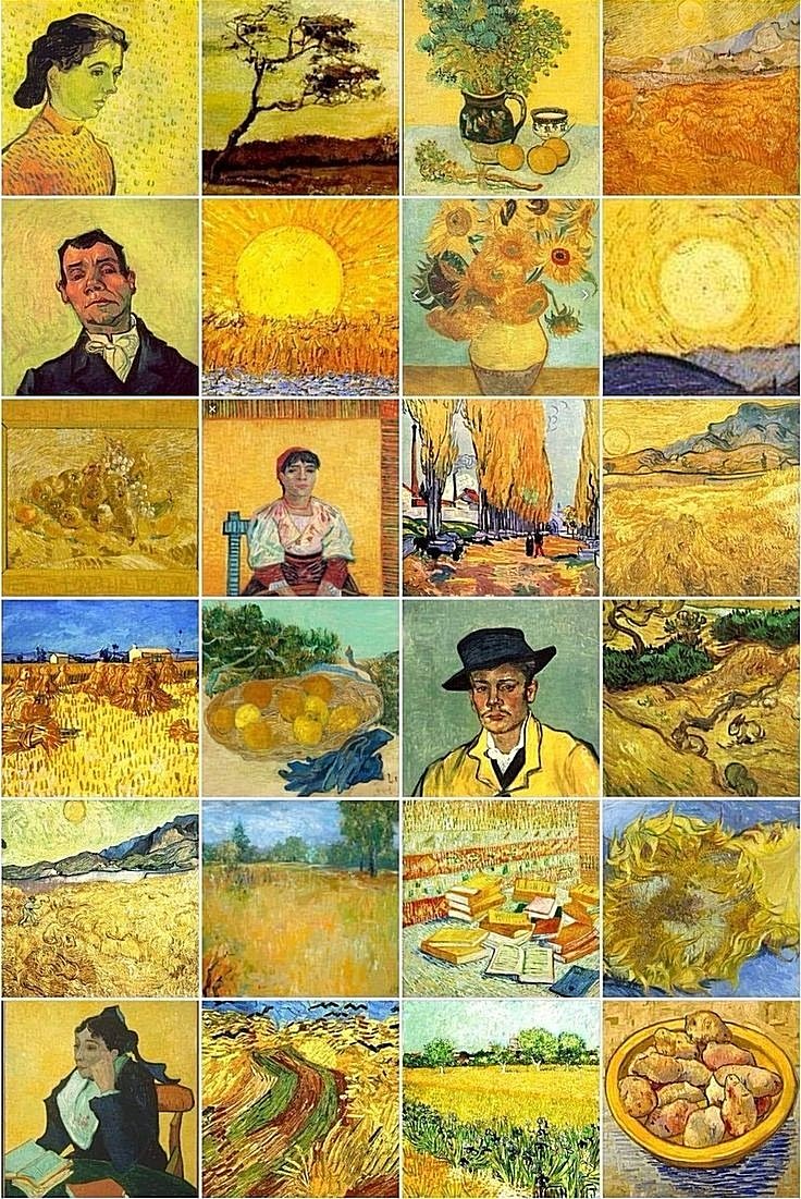 Wizard of Art on Twitter "Van Gogh yellow 💛"