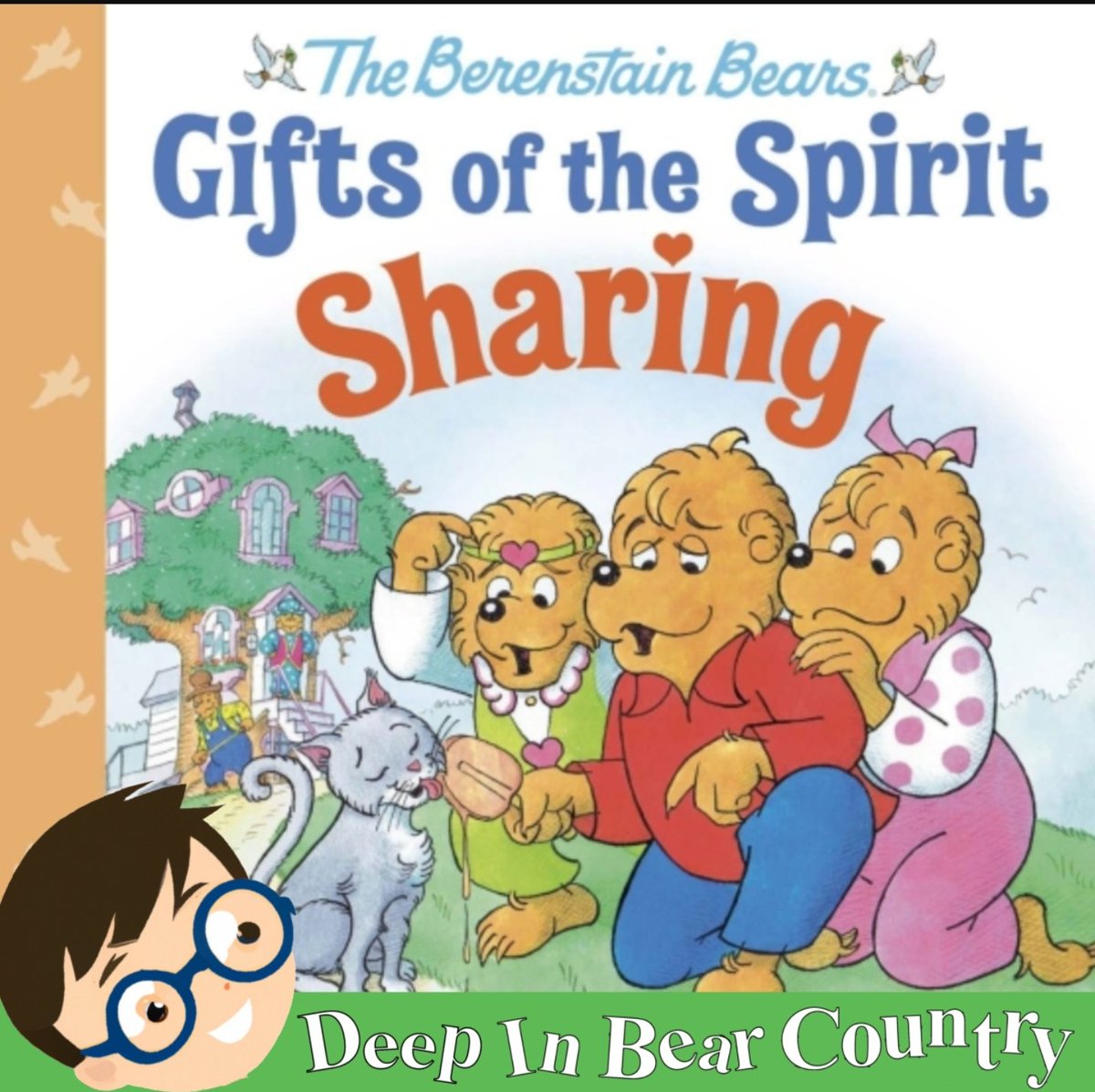 After last week’s extensive deconstruction of the concept of “Caring” it only makes sense that this week I’d ramble on about not-Paul’s epistle to the Hebrews. Makes sense! It’s “The Berenstain Bears Gifts of the Spirit ❤️ Sharing!”
berenstainbearcast.org/deep-in-bear-c…