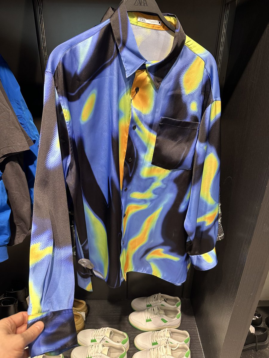 UncleChaps's tweet photo. This shirt was 850 dollars because the pattern is so complicated https://t.co/ilTDgFgTFg